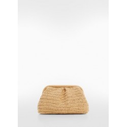 Bolso clutch ratán