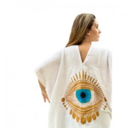 Tunica pintada a mano con OJO